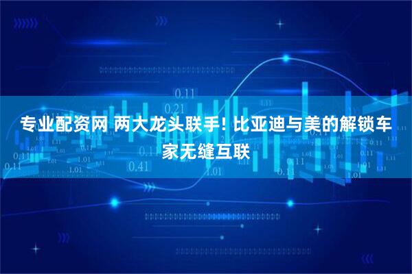 专业配资网 两大龙头联手! 比亚迪与美的解锁车家无缝互联